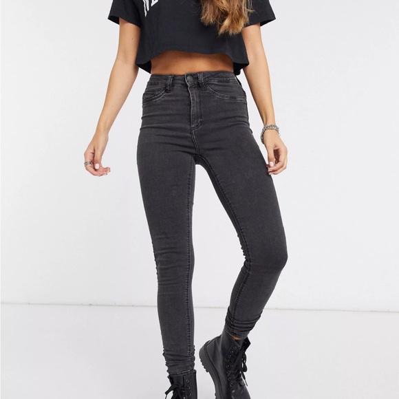 Noisy may Denim - Noisy May Callie High-waisted Skinny Jean